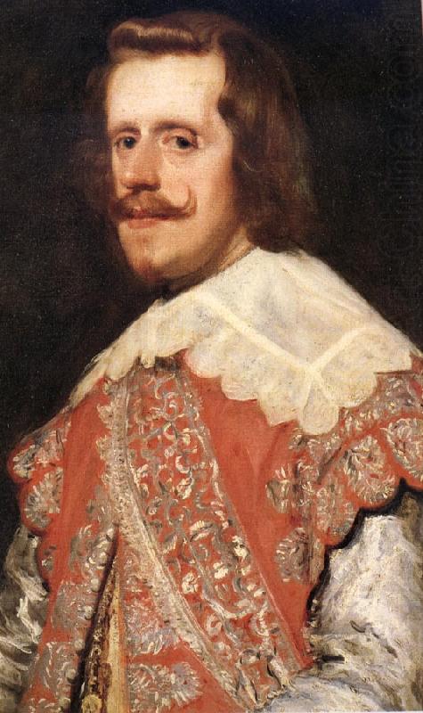 VELAZQUEZ, Diego Rodriguez de Silva y Details of King philip iv of spain china oil painting image